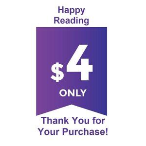 $4 Book Sale - Happy Reading & Thank You for  Your Purchase!